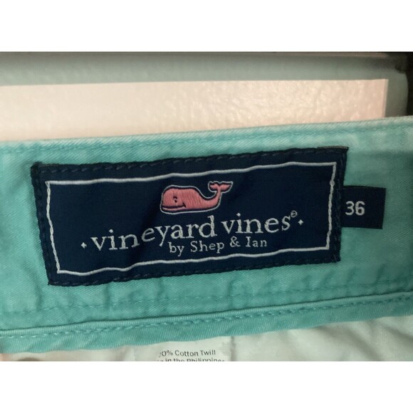 vineyard vines mens shorts 36 Teal - Picture 4 of 4